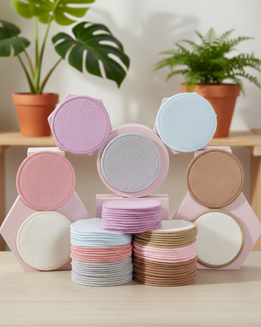 Bamboo Fiber Makeup Remover Pads