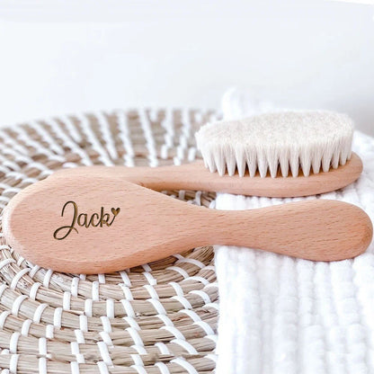Personalized Baby Wooden Hairbrush