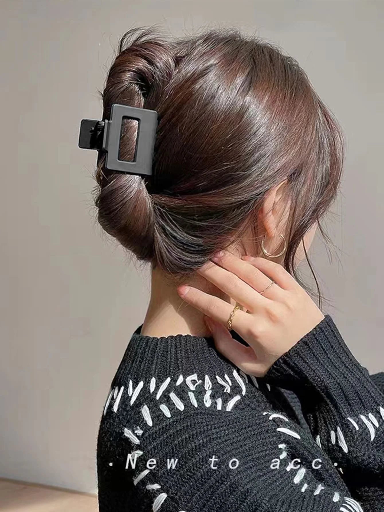 5 Pcs Big Hair Claw Clips for Women & Girls