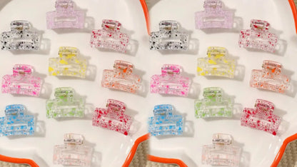 Mini Flower Hair Clips for Women