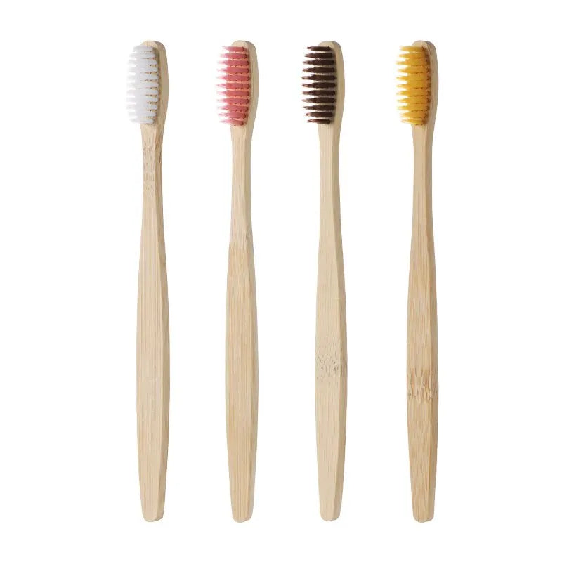 Bamboo Toothbrush Set
