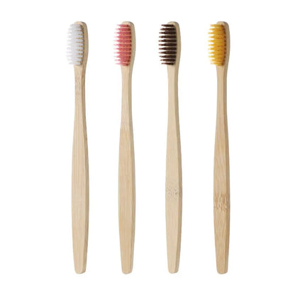Bamboo Toothbrush Set