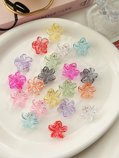 Mini Flower Hair Clips for Women