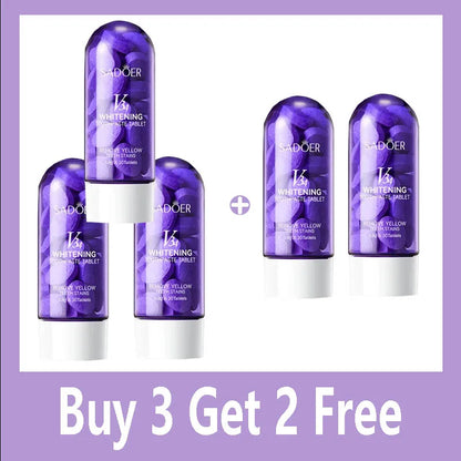 Grapes Flavor Solid Toothpaste Tablets