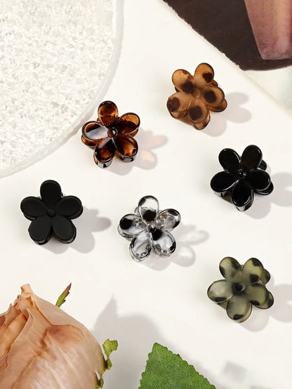 Mini Flower Hair Clips for Women